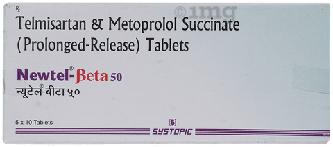 Newtel-Beta 50 Tablet PR image Newtel-Beta 50 Tablet PR image