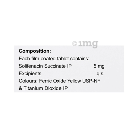 सोलिनोल 5mg टैबलेट image सोलिनोल 5mg टैबलेट image