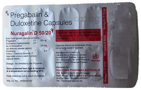 Nuragalin D 50/20 Capsule