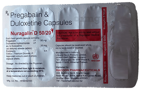 Nuragalin D 50/20 Capsule image