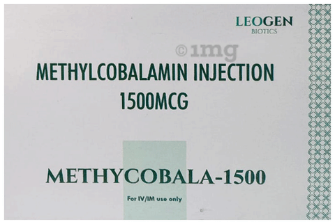 Methycobala 1500 Injection image Methycobala 1500 Injection image