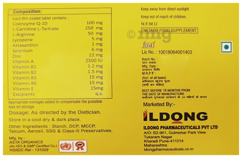 Aronamin Q 10 Tablet image