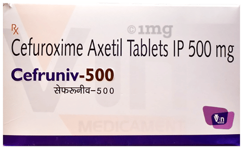 Cefruniv 500 Tablet image