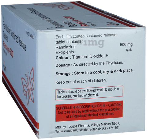 Ranace 500mg Tablet SR image Ranace 500mg Tablet SR image
