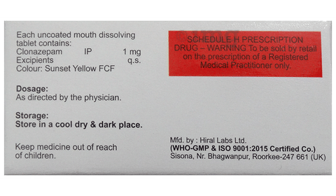 Clonatru 1 Tablet MD image Clonatru 1 Tablet MD image
