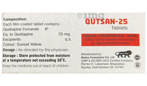 Qutsan 25 Tablet image Qutsan 25 Tablet image