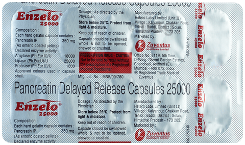 Enzelo 25000mg Capsule image Enzelo 25000mg Capsule image