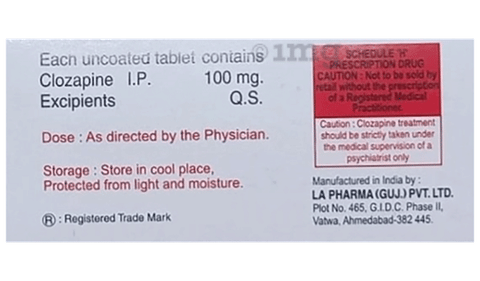 Clomach 100mg Tablet image