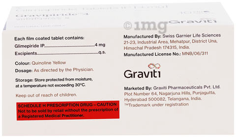 Gravipiride 4 Tablet image Gravipiride 4 Tablet image