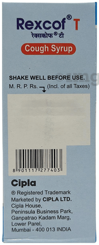 Rexcof T Syrup image