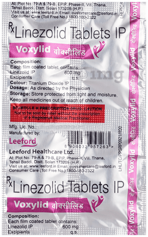 Voxylid 600mg Tablet image Voxylid 600mg Tablet image