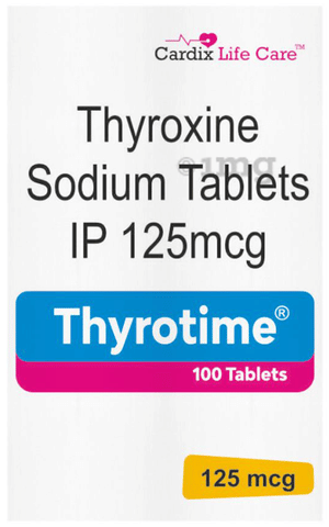 Thyrotime 125mcg Tablet image