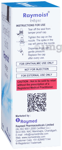 Raymoist Eye Drop image Raymoist Eye Drop image