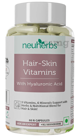 Bliss Welness BeautyBliss Hair Skin  Nail Vitamin  Hyaluronic Acid 