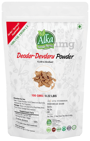 Alka Ayurvedic Pharmacy Deodar-Devdaru Powder 1