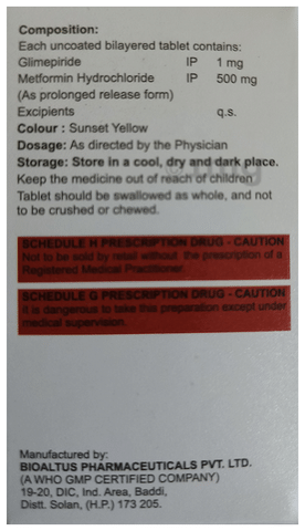 Seglim-M 1 Tablet PR