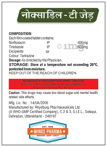 Noxadyl-TZ Tablet image