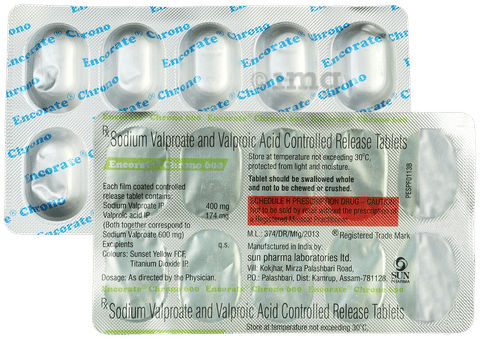 Encorate Chrono 600 Tablet CR