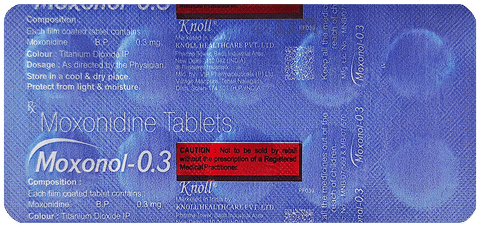 Moxonol 0.3mg Tablet image