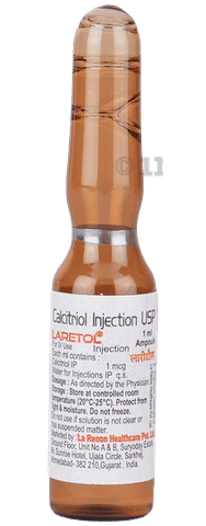 Laretol 1mcg Injection image