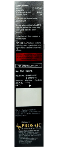 Hairbild 5% Solution image Hairbild 5% Solution image