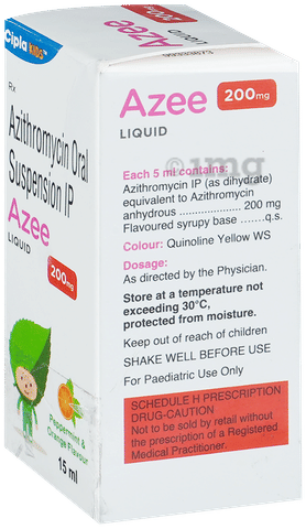 Azee 200 Liquid Peppermint & Orange image