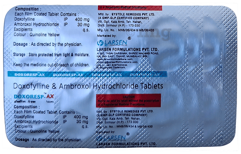 Doxoresp-AX Tablet image