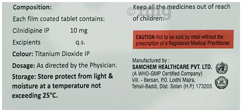 Cndp 10mg Tablet image