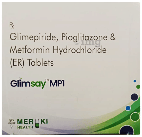 Glimsay MP 1 Tablet ER image