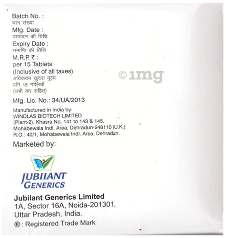Telmijub Beta 50 Tablet ER image