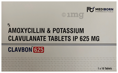 Clavbon 625 Tablet image