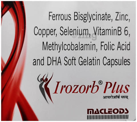 Irozorb Plus Soft Gelatin Capsule image Irozorb Plus Soft Gelatin Capsule image
