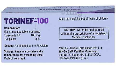 Torinef 100 Tablet image