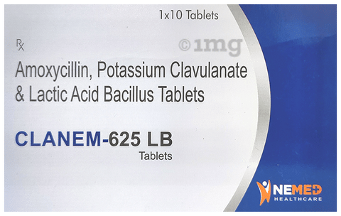 Clanem 625 LB Tablet image