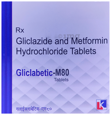 Gliclabetic-M80 Tablet image