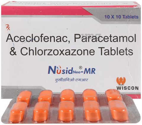 Nusid Neo MR 100mg/325mg/250mg Tablet