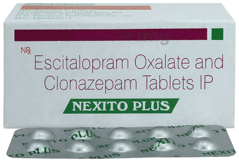 Nexito Plus Tablet View Uses Side Effects Price and Substitutes 1mg