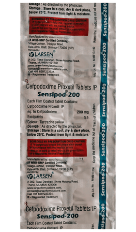 Sensipod 200 Tablet image
