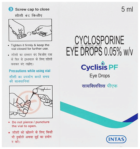 Cyclisis PF Eye Drop image Cyclisis PF Eye Drop image