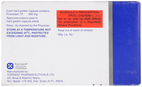 Normabrain 400mg Capsule image