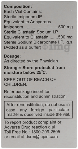 Lupinem 500mg Injection image Lupinem 500mg Injection image
