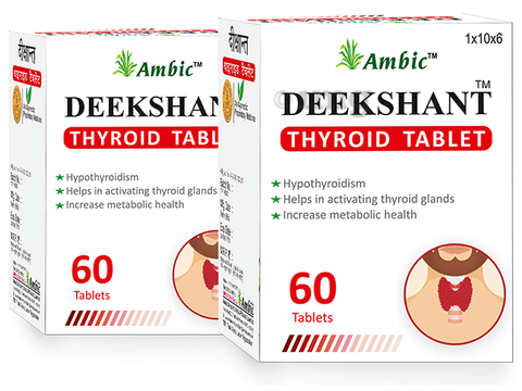 Ambic Deekshant Thyroid Tablet (60 Each) 1