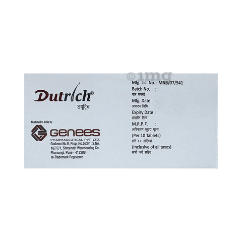 Dutrich 0.5mg Tablet image Dutrich 0.5mg Tablet image