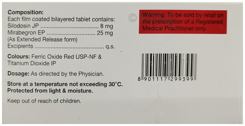 Silofast M 25 Tablet ER image