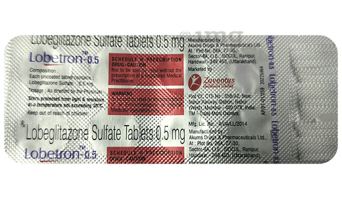 Lobetron 0.5mg Tablet image