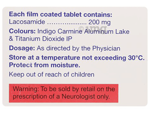 Lacopsy 200 Tablet image Lacopsy 200 Tablet image
