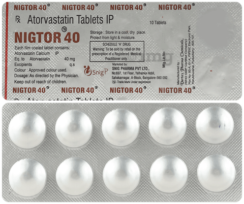 Nigtor 40mg Tablet image Nigtor 40mg Tablet image