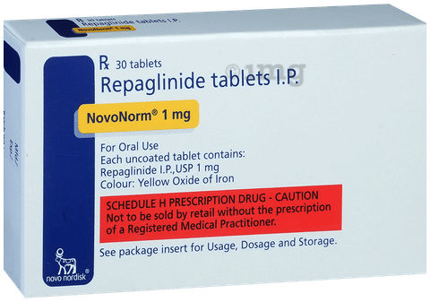Novonorm 1mg Tablet image