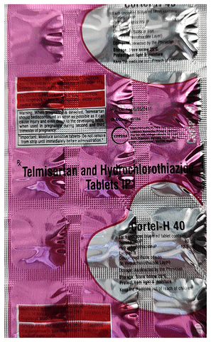 CORtel-H 40mg/12.5mg Tablet image