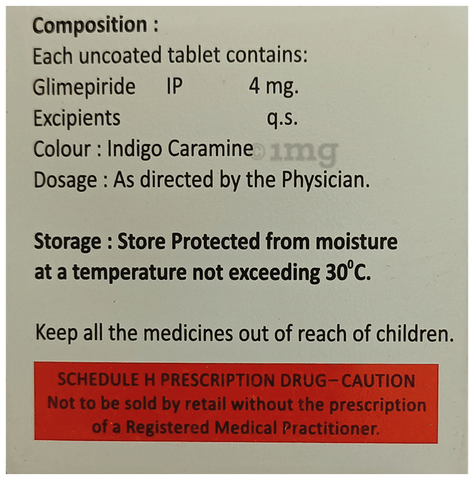 Mepride 4 Tablet image